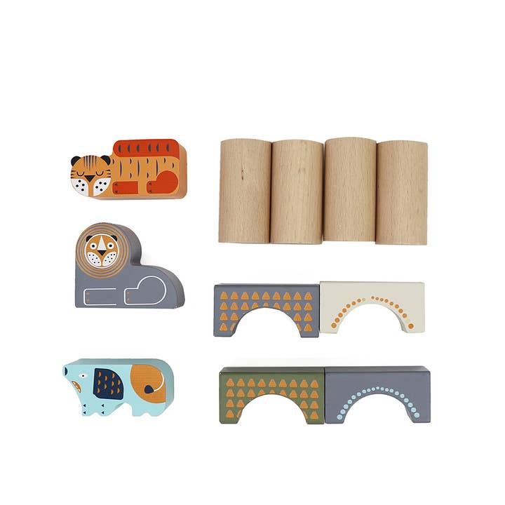 Leo & Friends - Wholesale Blocks - Kids Baby - Leo & Friends Count & Spell Blocks Set for Toddlers18