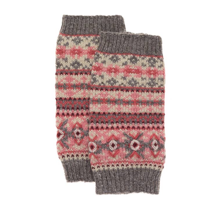 Mika Fair Isle Leg Warmers for wholesale by French Knot