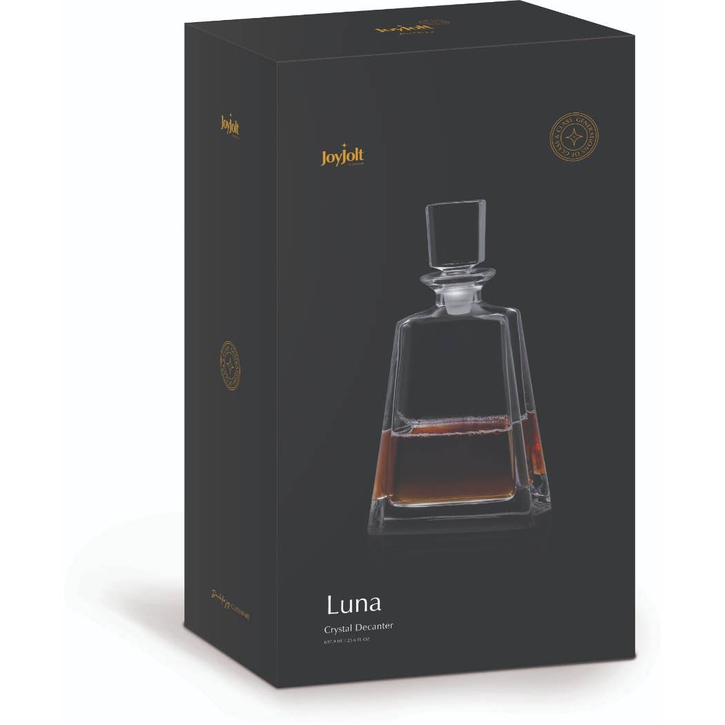 JoyJolt - Wholesale Decanter - Luna Crystal Whiskey Decanter3