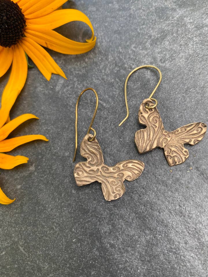 Handcrafted Butterfly Earrings for wholesale by Adorn