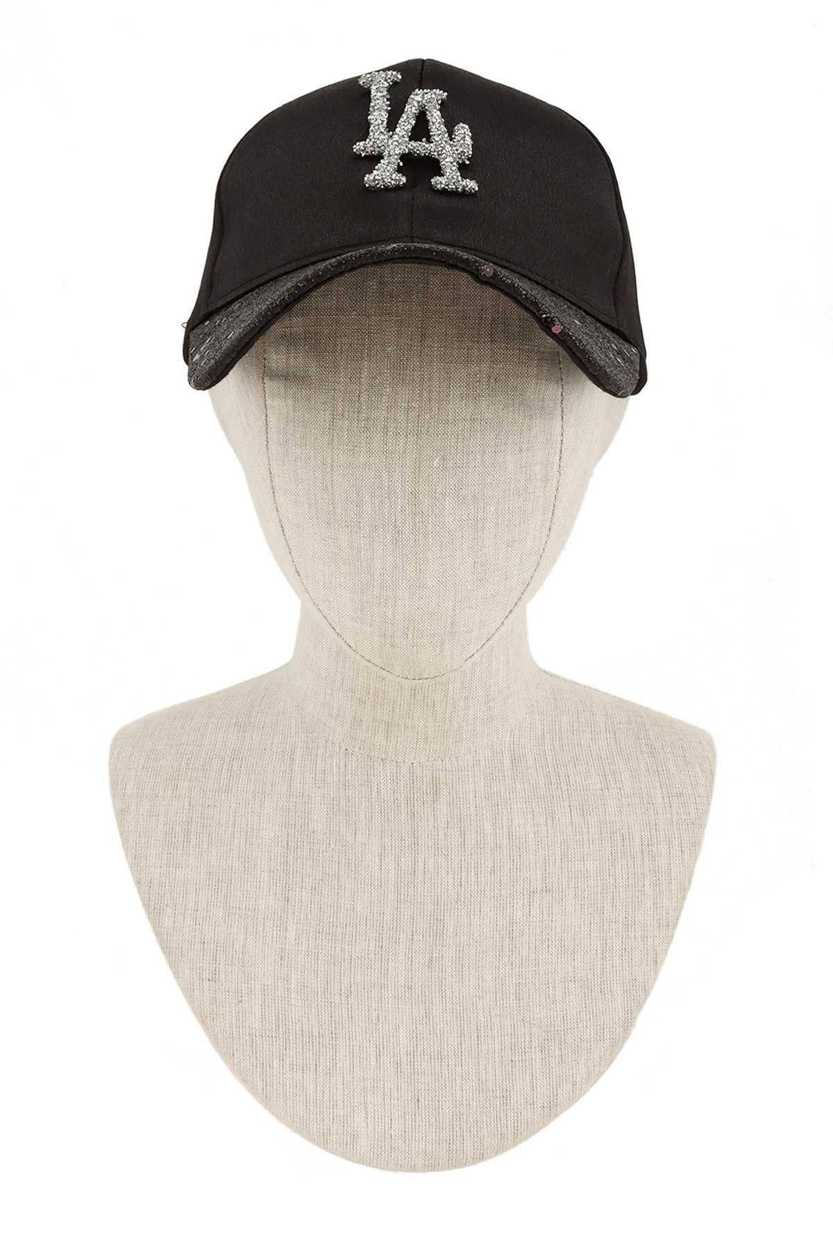 anbfashion – Großhandel Basecap – Damen – GLITZERNDE BASEBALLMÜTZE MIT STRASSSTEINEN, LA CHARM, CH5231-16