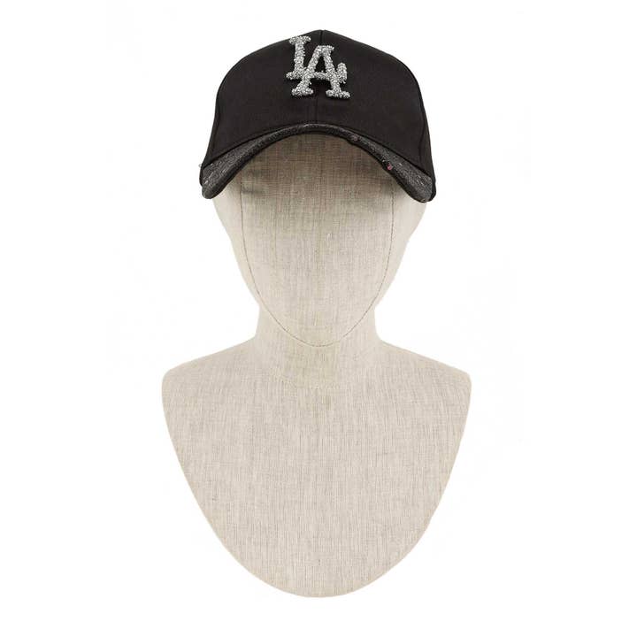 anbfashion – wholesale Baseball cap – Women's – RHINESTONE LA CHARM SPARKLE BASEBALL CAP CH5231-16