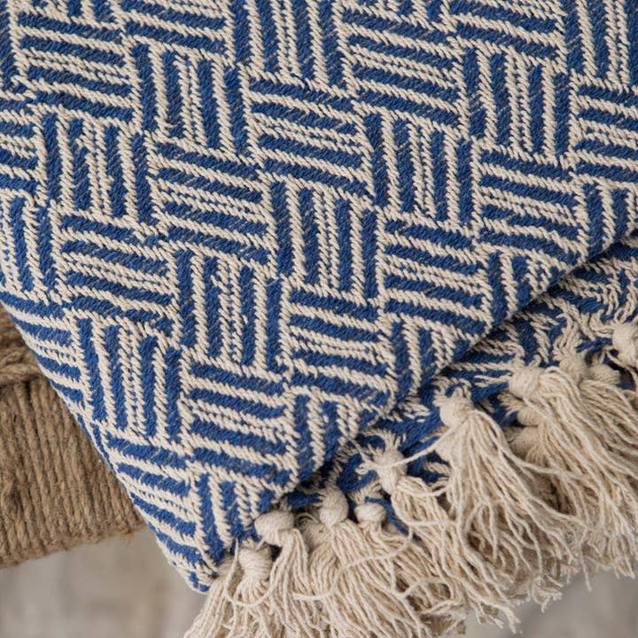 Kapda Casa - Wholesale Throw Blanket - Manta Imperial | Azul | 130x150 cm1