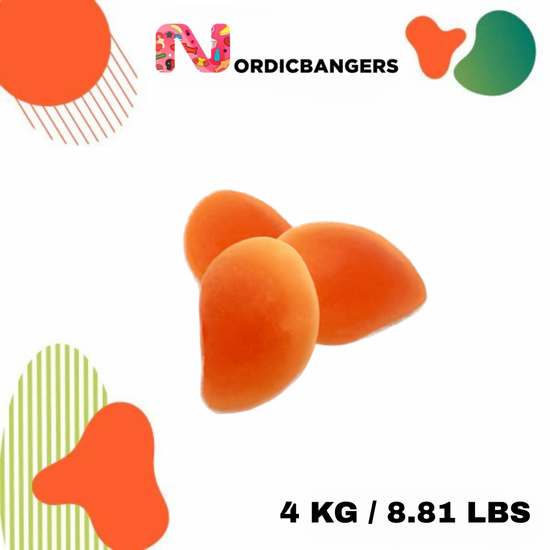 Nordicbangers - Swedish Candy Supply - Wholesale Gummy - DAMEL HOT MANGO 1kg/2.2lbs1