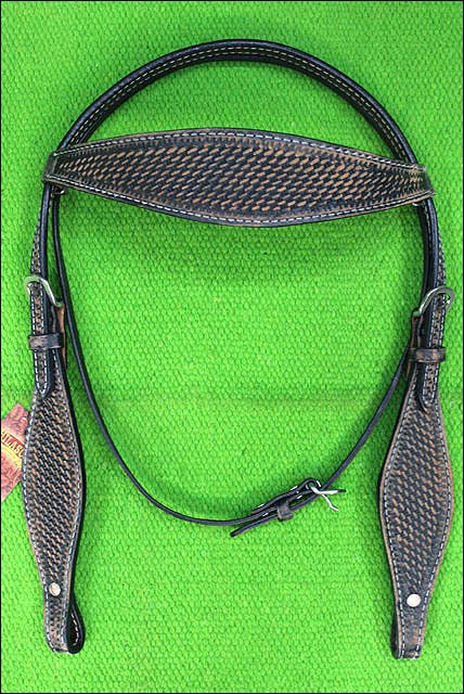 HILASON - Wholesale Horseback Riding Gear - HILASON Western Horse Headstall Breast Collar Set Tack Genuine American Leather | For Horses Headstalls113