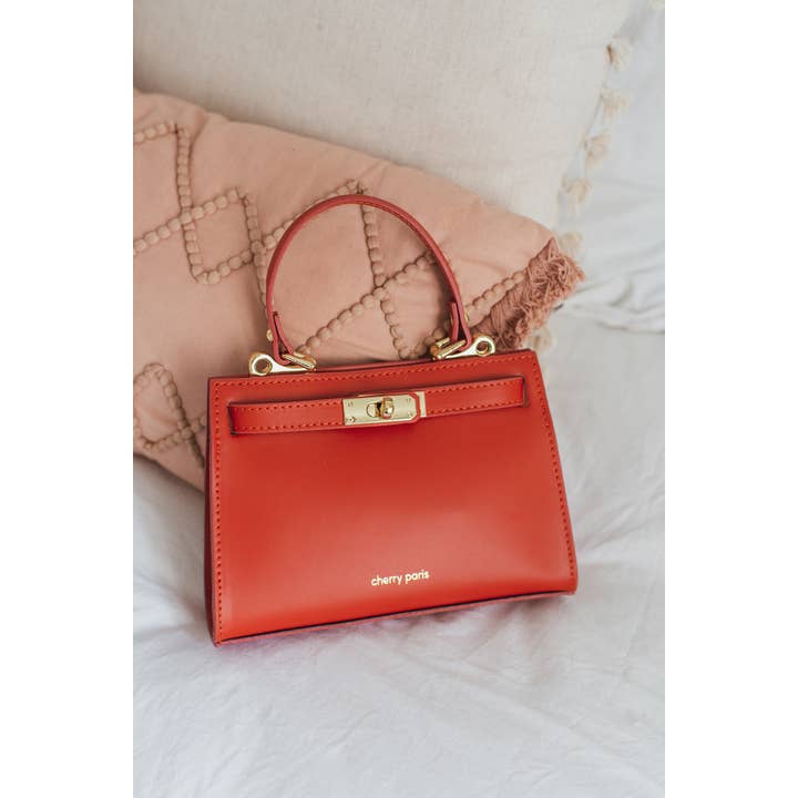 Cherry Paris - Wholesale Top Handle Bag - Women's - CARMEN Bag - 40295