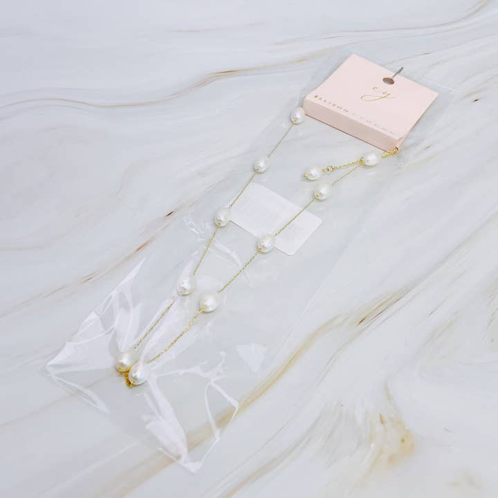 Ellison+Young - Wholesale Beaded/Pearl Necklace - Esther Freshwater Pearl Necklace7