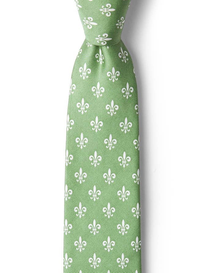 Fleur Crazy - Cravatta magra, in seta muschio per la vendita all'ingrosso da parte di Alynn
