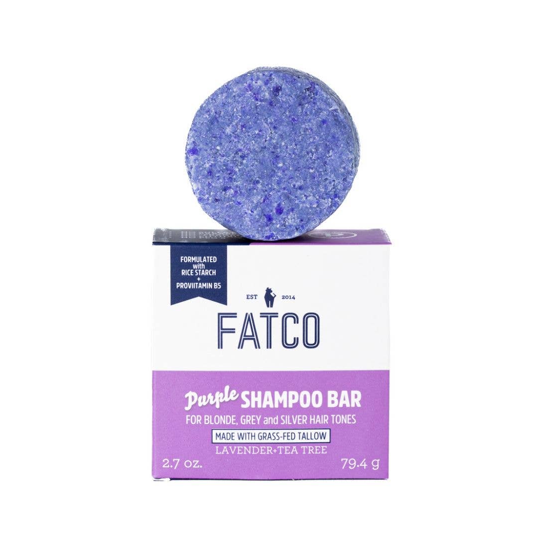 FATCO – wholesale Shampoo puck/solid shampoo – Purple Shampoo Bar0