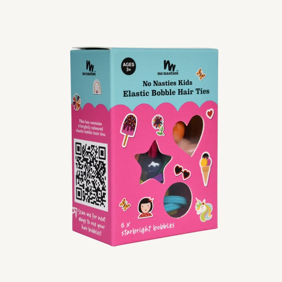 no nasties kids - Wholesale Hair tie – Kids - Starbright Bobbles Elastics Set5