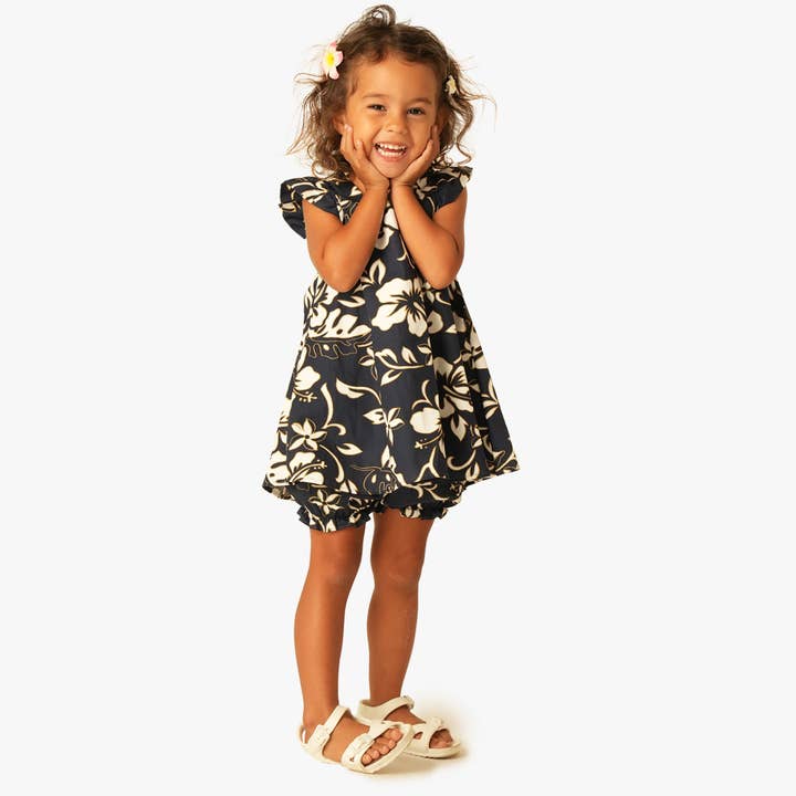 Hilo Hattie - Wholesale Dress Set - Baby - Classic Hibiscus Girls Bloomer Set8