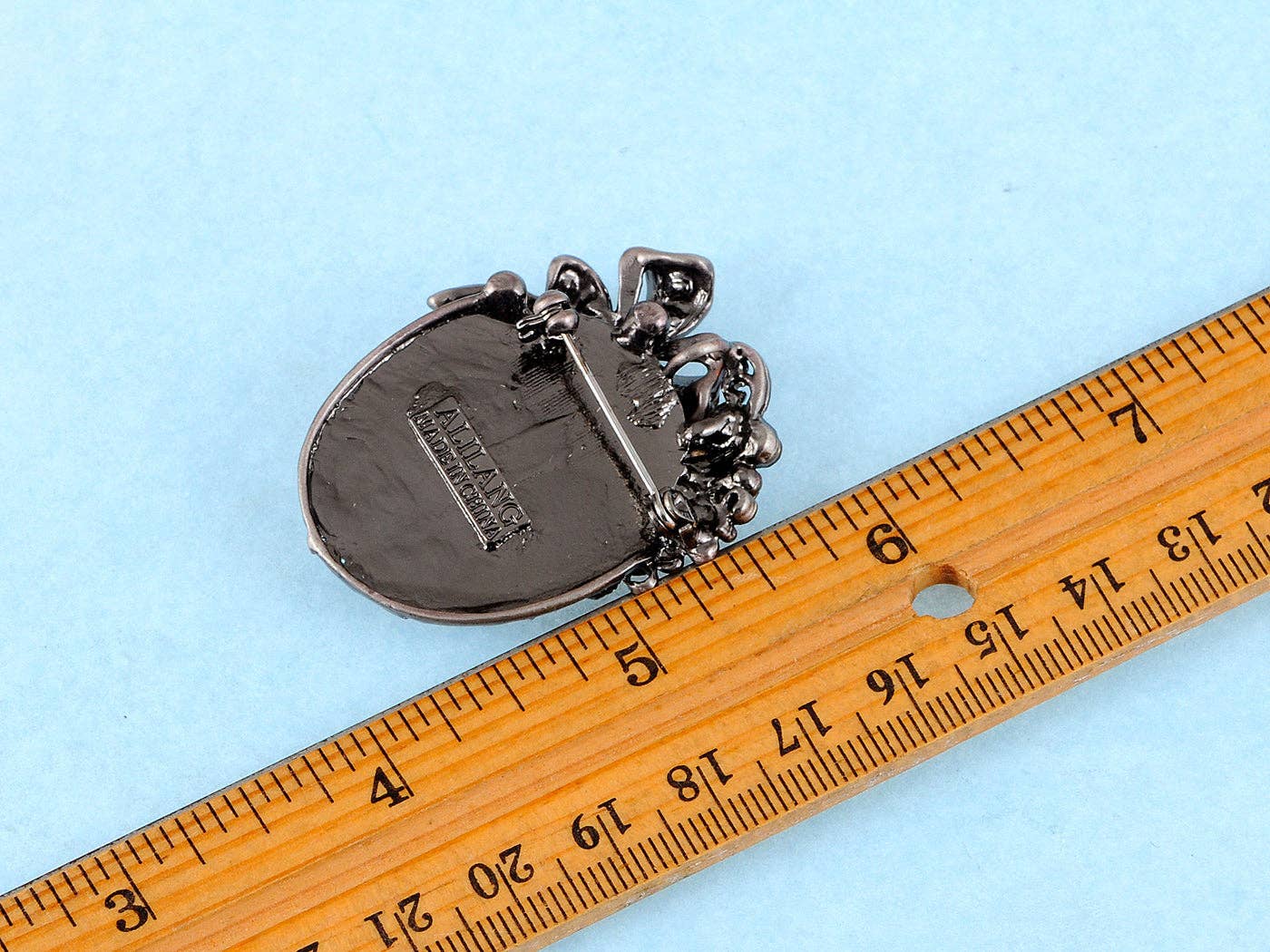 AK Brand - Wholesale Brooch - Vintage Victorian Cameo Brooch Maiden Flower Ribbon Bow7