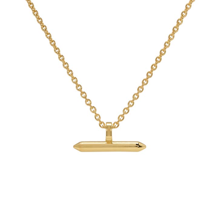Astrid Linear Bar Necklace for wholesale by Love Lori Michelle Jewelry