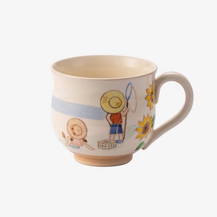 MinoCraft - Wholesale Coffee Mug - "Kiyomizu-yaki" ceramic mug from the Temari workshop13