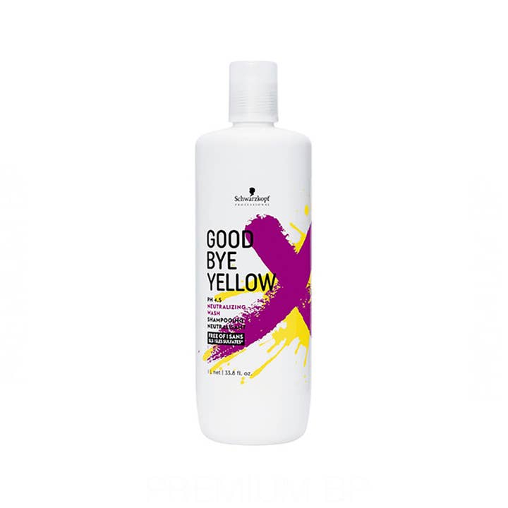 SUBLIME BEAUTY WHOLESALER SL – Großhandel Haarshampoos – Schwarzkopf Good Bye Gelbes Shampoo 1000 ml