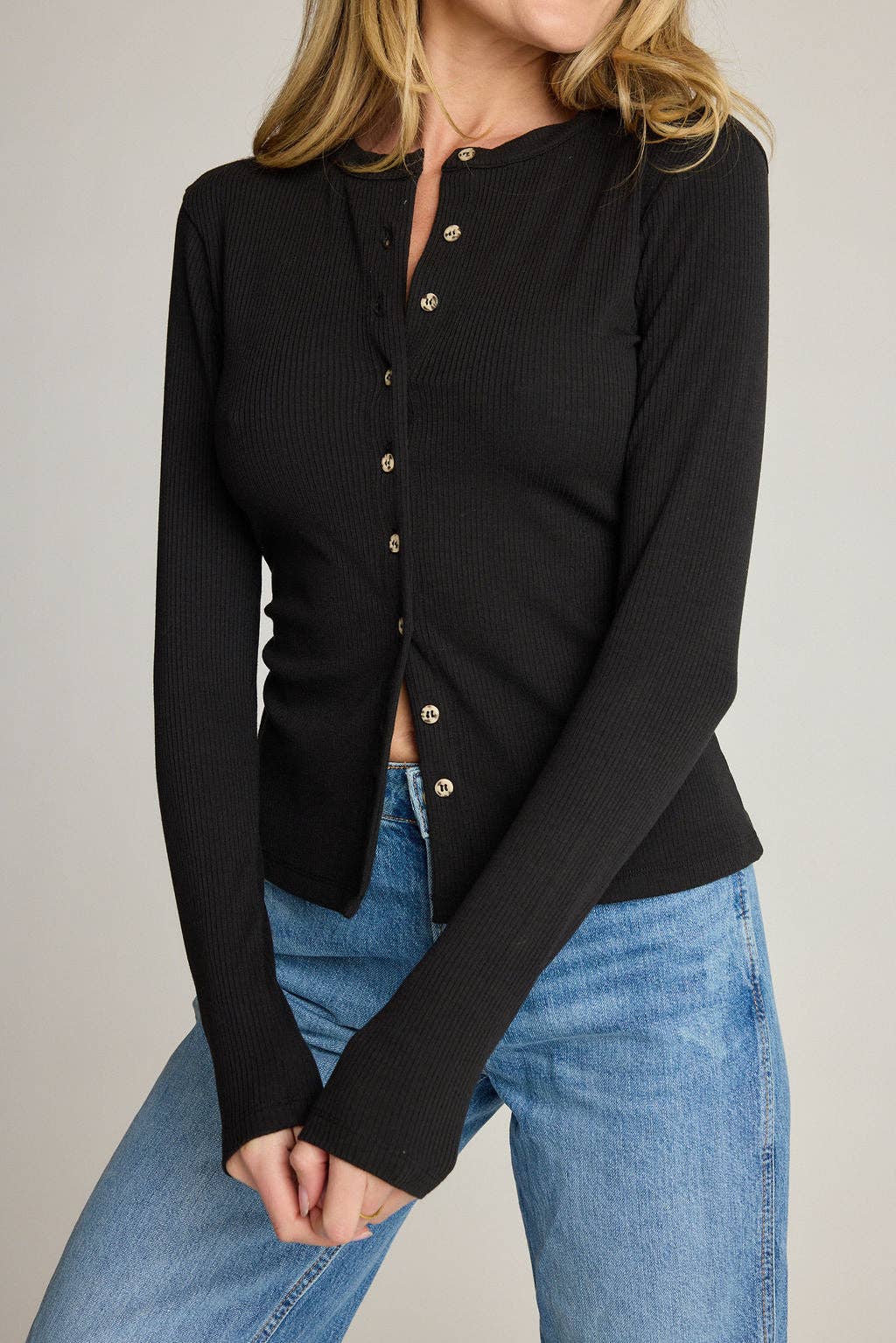 Serena Cardigan - Black for wholesale on Faire1