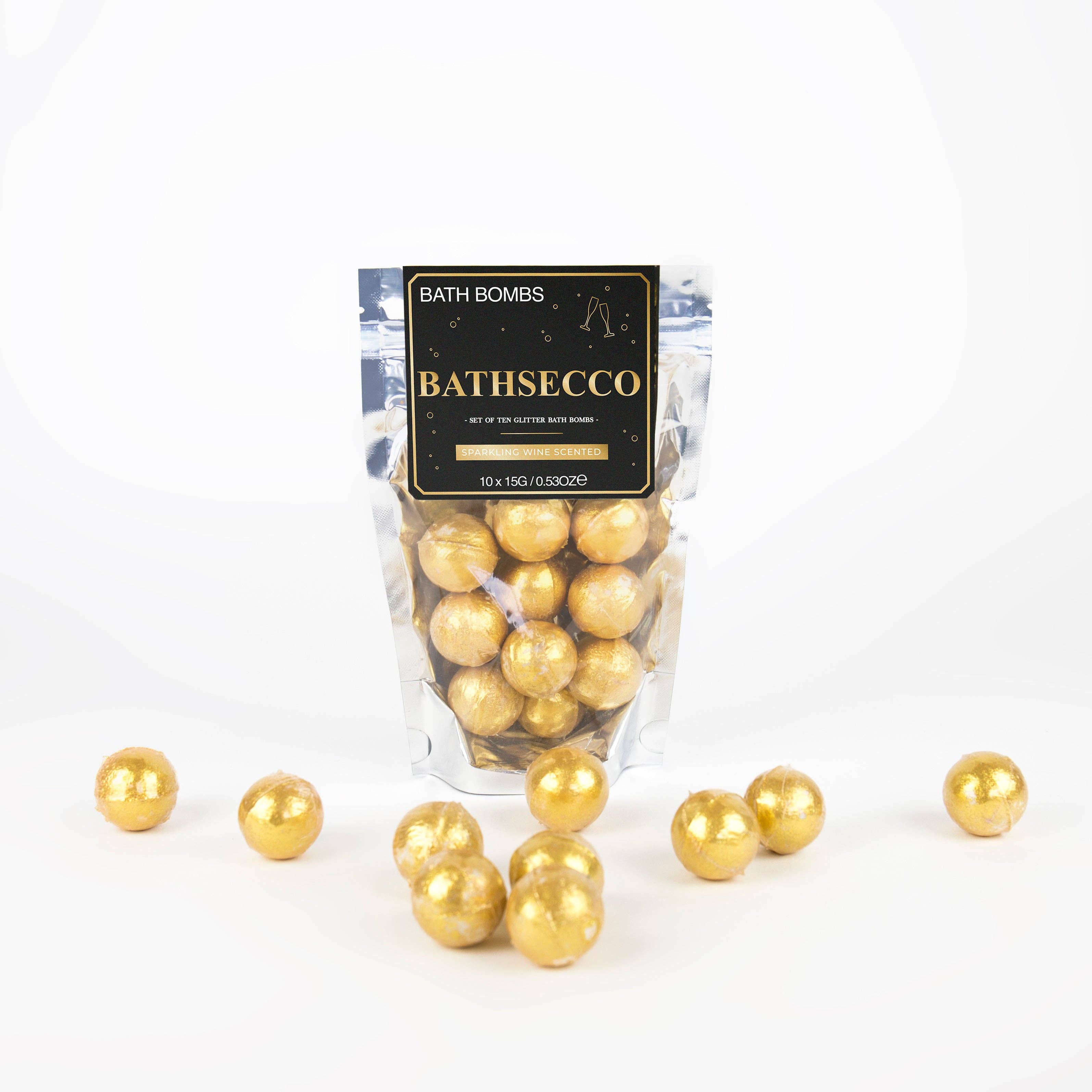 William Valentine Collection - Wholesale Bath bomb/fizz - Prosecco Bath Bombs1