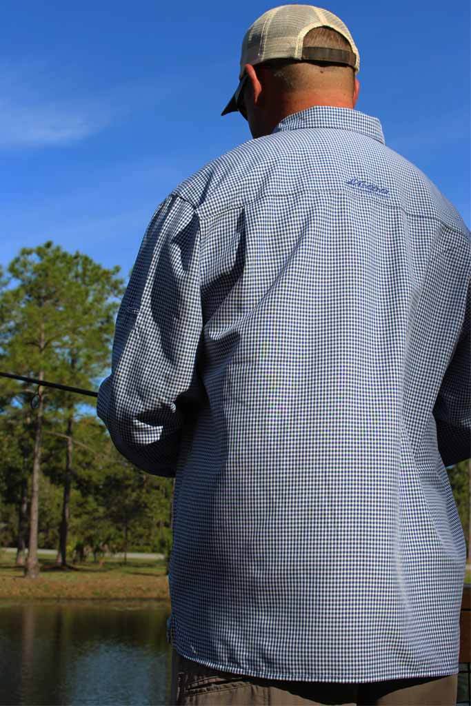 Mojo Sportswear Company - Wholesale Button Down Shirt - Men's - Mr. Big Sport Check Long Sleeve2