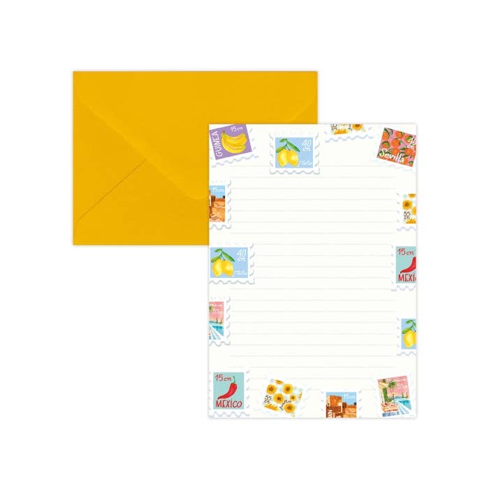 Quartier Libre Papier - Wholesale Notepad - Write More Letters Stationery Box Quartier Libre2