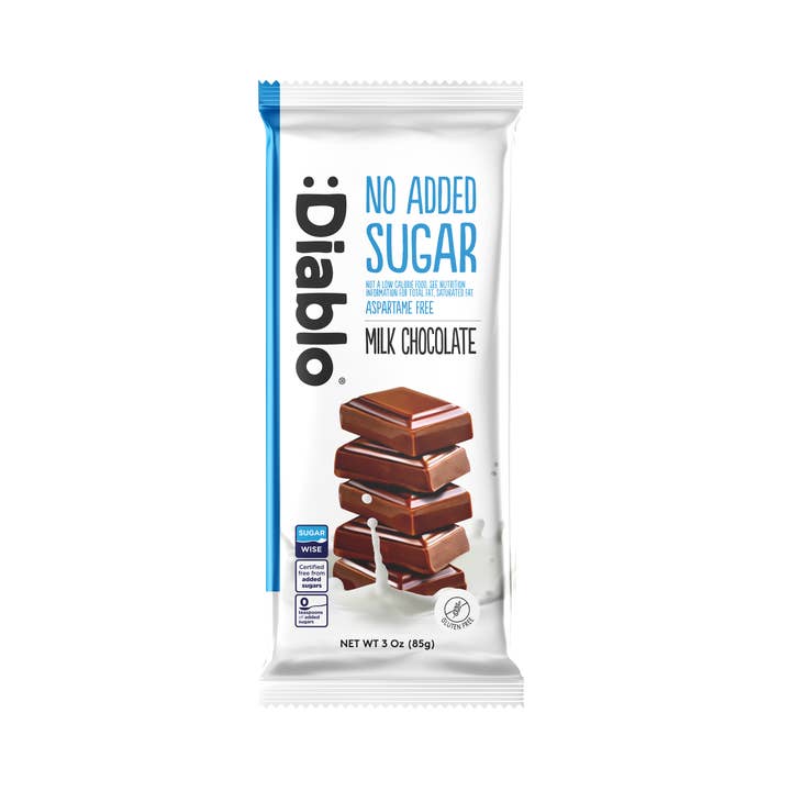 :Diablo No Added Sugar Milk Chocolate  85g  x15 and other Purchase wholesale protein calories. Free returns & net 60 terms on Faire trending on Faire.