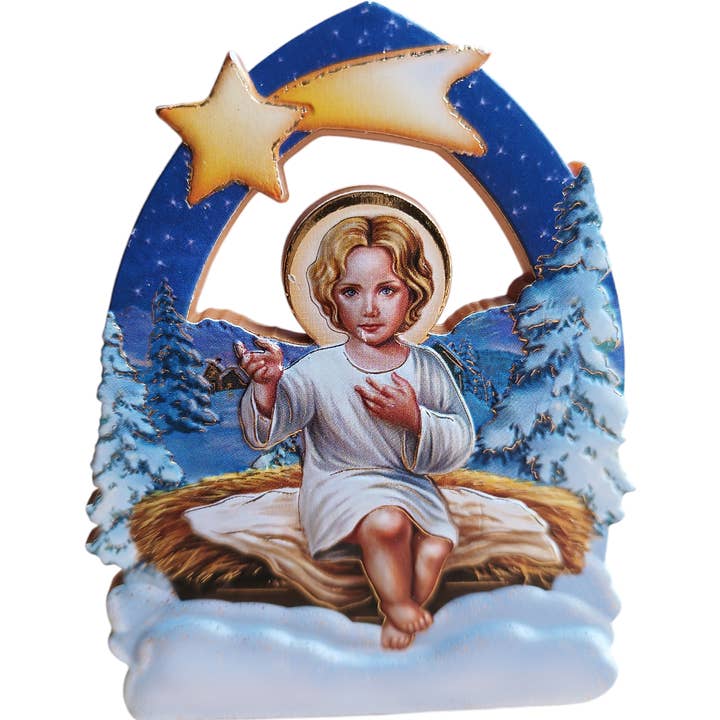 Baby Jesus square cm. 7x10 (2.75x3.93 inches) and other Purchase Wholesale articoli la casa. Free Returns & Net 60 Terms on Faire trending on Faire.