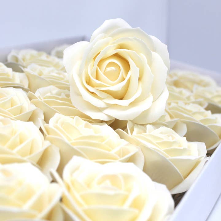 AW Artisan - Wholesale Artificial Flowers - Large deco craft flowers - ivory3
