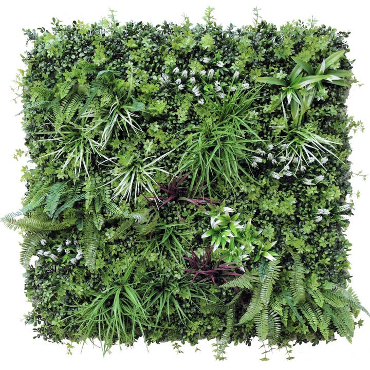 Jardin vertical recyclé de luxe Vista Green/mur vert résistant aux UV 100 cm x 100 cm pour la vente par Designer Plants AU