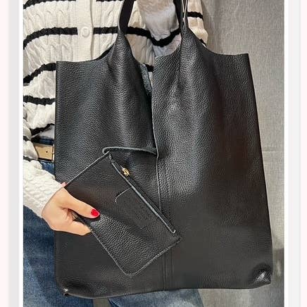 Z et Z - Vendita all'ingrosso Marsupio - Donna - Borsa tote in pelle granulata o pelle iridescente8
