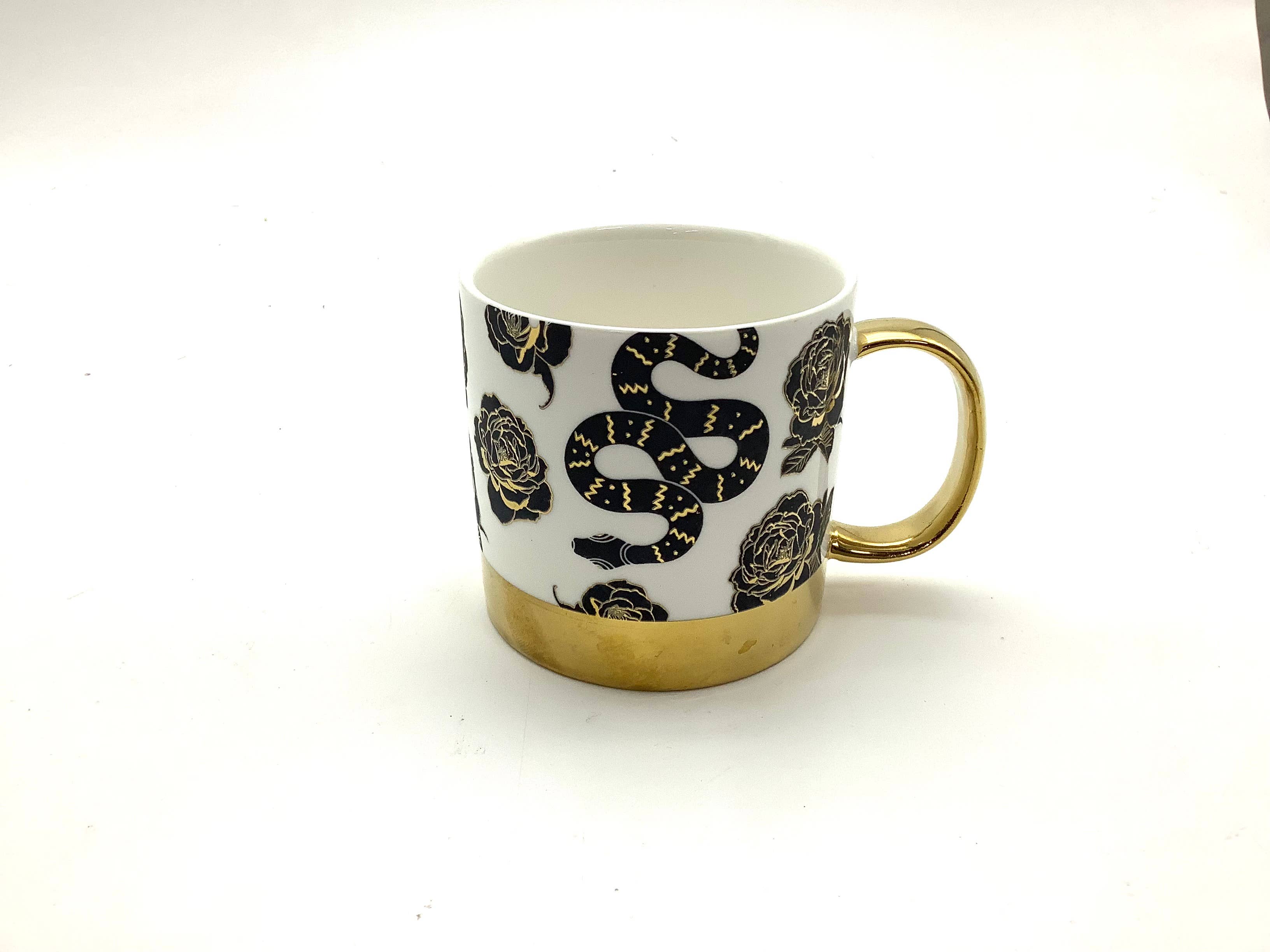 All Little Cute Things – Engroshandel Kaffekrus – Roser og Slanger 8 oz Bone China Krus3