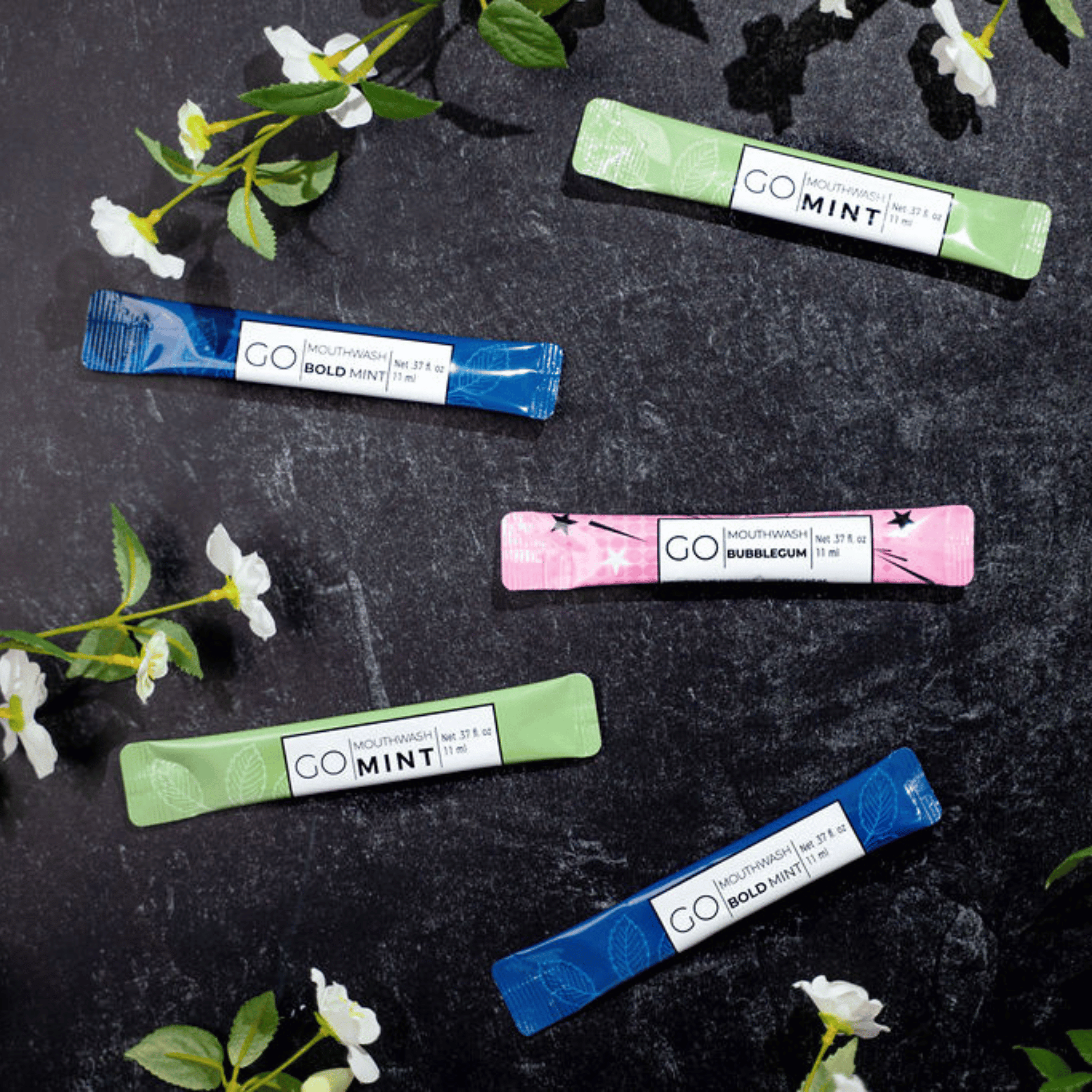 Go Mouthwash - Wholesale Mouthwash - GO Portable Travel Mouthwash (1 Box - 20 Packets)4