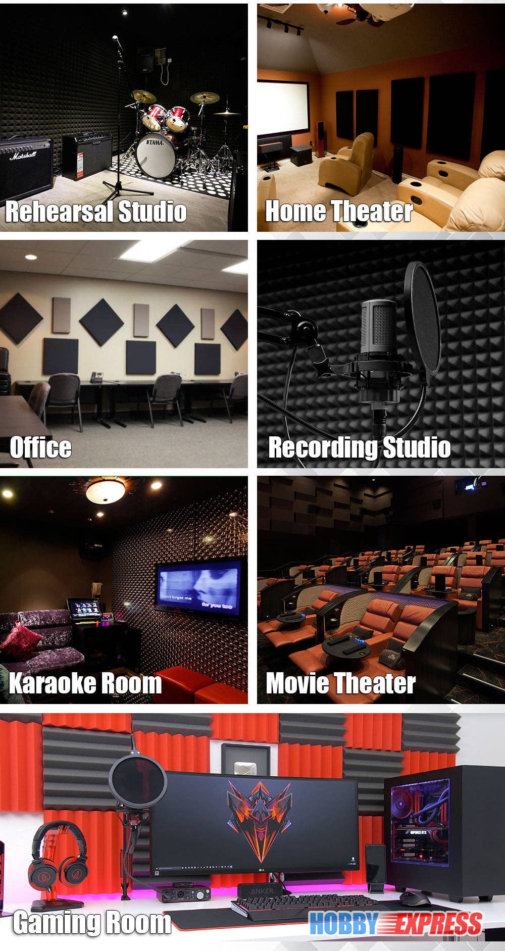 Arrow Zoom Limited - Wholesale DIY Craft Kit - HOBBY EXPRESS SOUND DEADENER MAT (1149)12