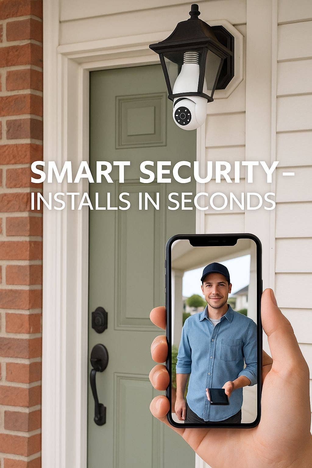 Krediz - Wholesale Small/Handheld Appliance - 5G WiFi Bulb E27 Security Camera – 1080P HD, Full-Color Night Vision, Motion Detection, Auto Tracking, Two-Way Audio, Indoor Smart Surveillance with 16GB/32GB/64GB Storage8