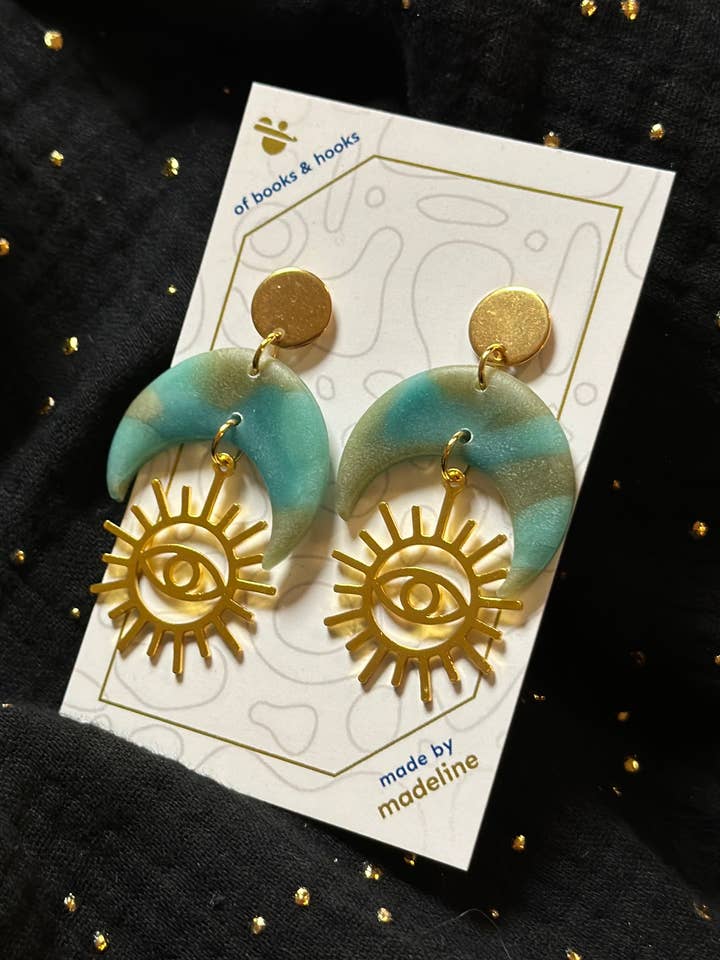 eyem earrings | 13 for wholesale by of books & hooks