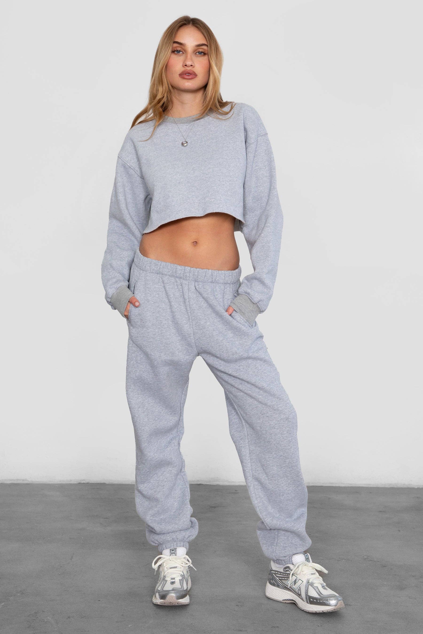 TICTOC - Venta al por mayor Sudadera - Mujer - Sudadera de felpa de lana MOMA con cuello redondo para estar en casa52