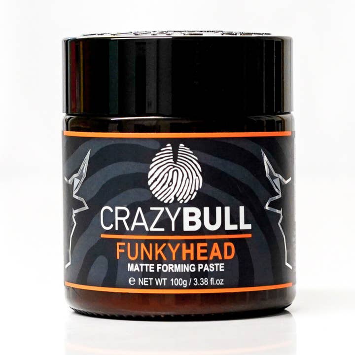 Crazy Bull Funky Head Light Hold Hair Paste (Individual) for wholesale by CRAZY BULL HAIR PRODUCTS