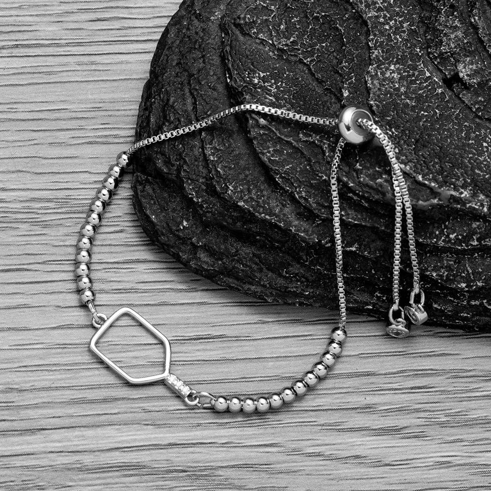 Born to Rally – Engroshandel Armbånd med vedhæng – Pickleball armbånd | Åben padle justerbart armbånd1