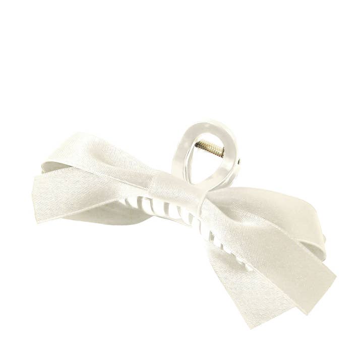 Lovesoft - Vendita all'ingrosso Fermaglio per capelli - Donna - Fermaglio per capelli grande con decorazione a fiocco in tinta unita7