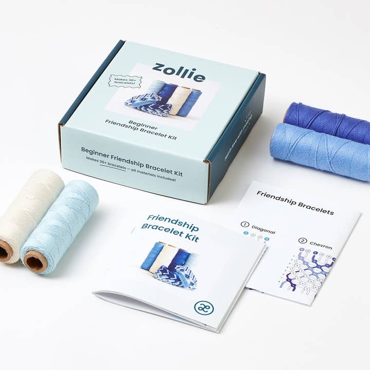 Zollie - Wholesale DIY Craft Kit - Beginner Friendship Bracelet Kit - Makes 30+ Bracelets5