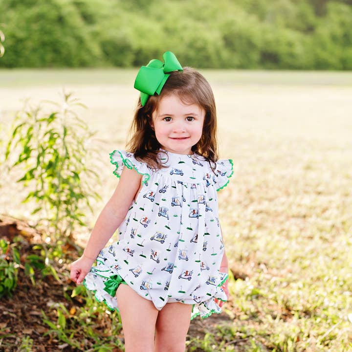 Girls Fairway Golf Bubble for wholesale by Seven Lantern Lane