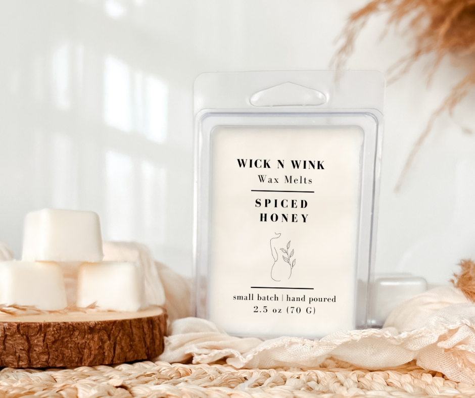 WickNWink - Wholesale Jar/Filled Candle - Spiced Honey0