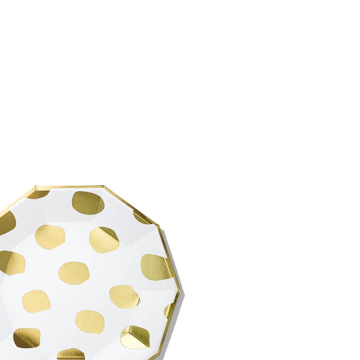 Coterie Party Supplies - Wholesale Disposable Plate - Brushstroke Large Plates (10 per pack)2