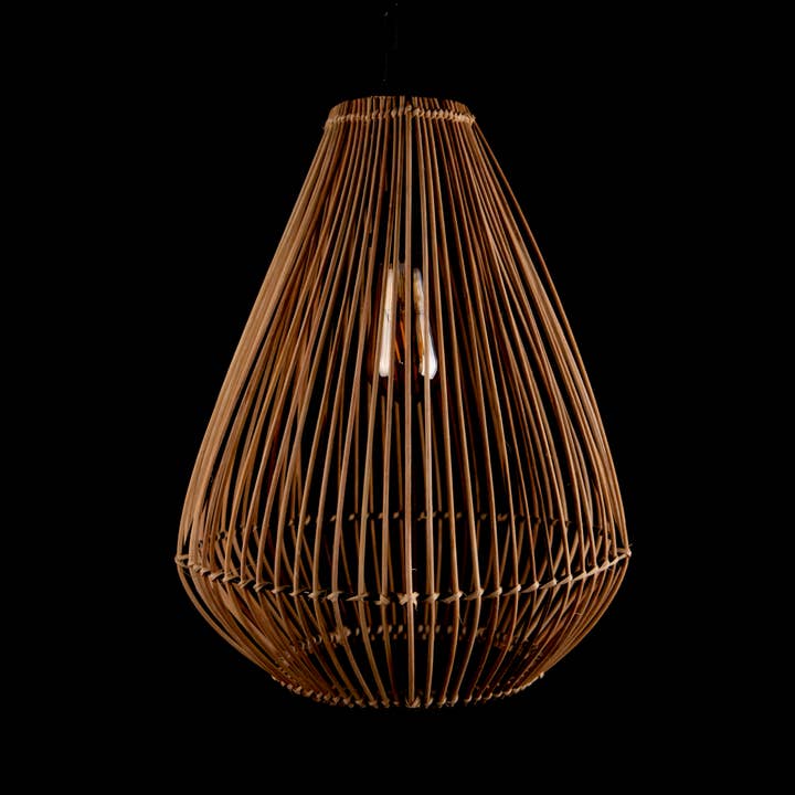 Sea Lantern Suspension in Rattan – H 45 cm L 40 cm for wholesale by Maison Annabi