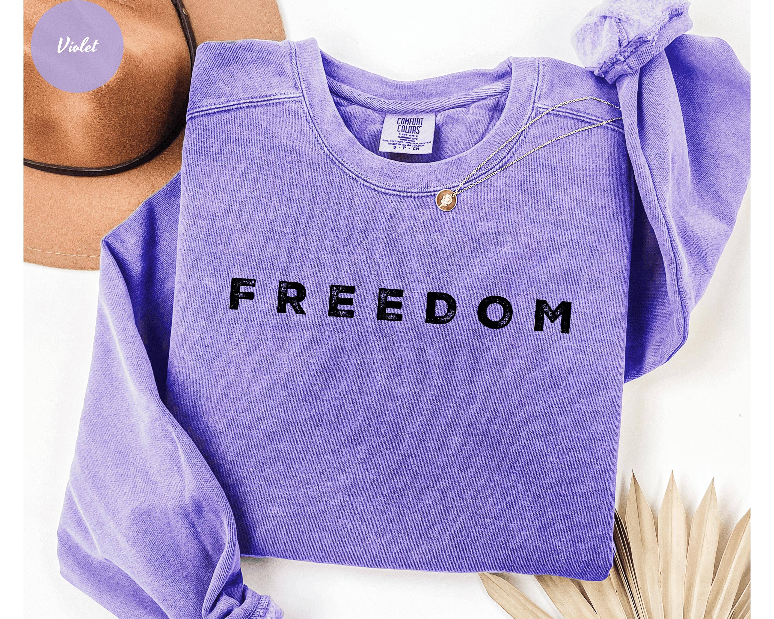 ClevorFit - Wholesale T-Shirt (Graphic) - Unisex - Freedom Comfort Colors Shirt, Charlie Kirk Sweatshirt1