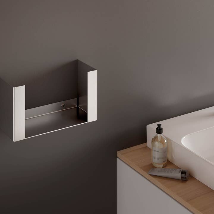 PHOS Design GmbH - Wholesale Paper Towel Holder - Paper towel dispenser, includes zigzag paper towels2