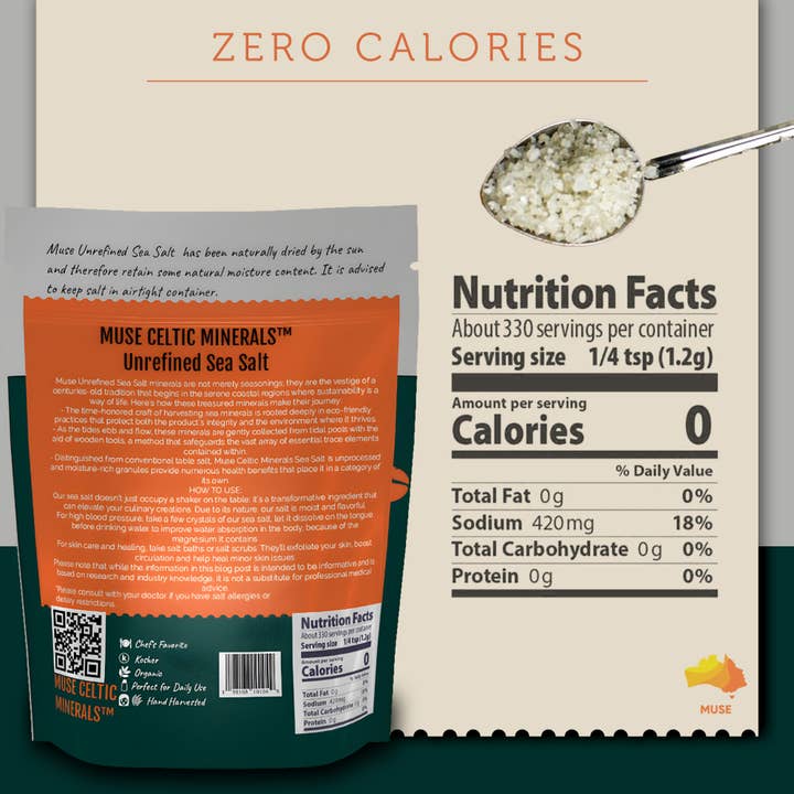 Muse Celtic Minerals LLC – wholesale Salt – Celtiskt havssalt Sel Gris 454 g1