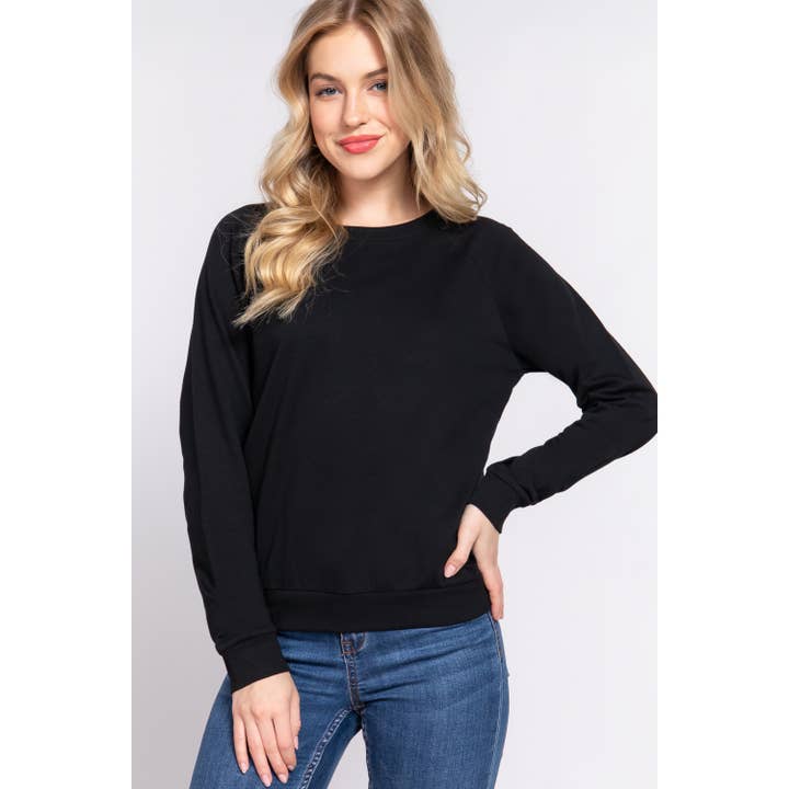 SUDADERA LARGA DE FELPA FRANCESA SLV para venta al por mayor de Apolline