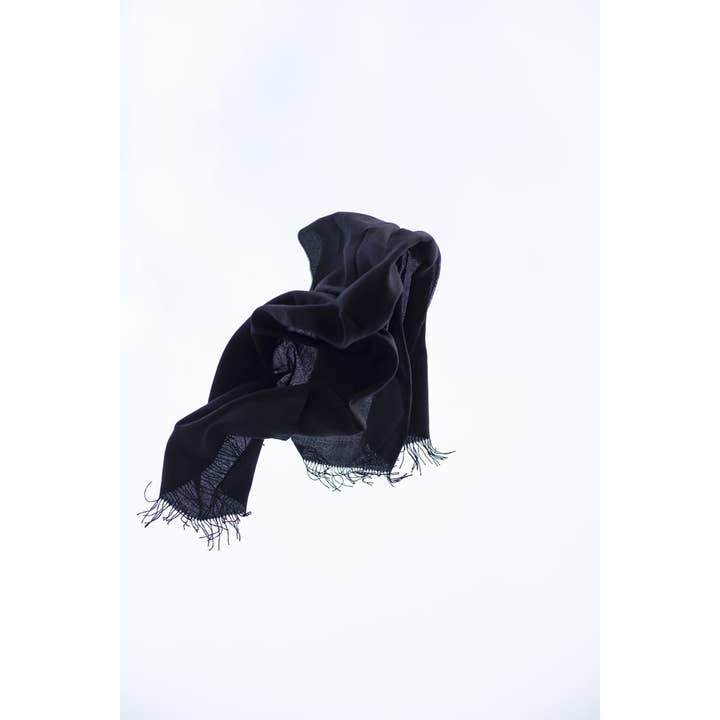 Alpaga Le Monde - Vendita all'ingrosso Sciarpa - Donna - Stola Angoulême nera4