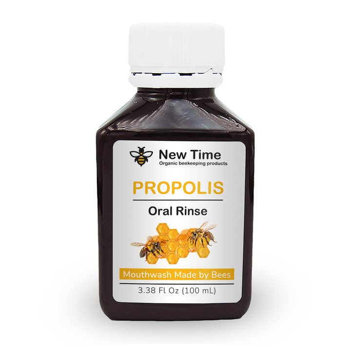 1newtime LLC - Vendita all'ingrosso Collutori - Collutorio alla Propoli, Soluzione Antibatterica per la Salute delle Gengive e l'Alito Cattivo, Cura Orale Naturale Quotidiana1