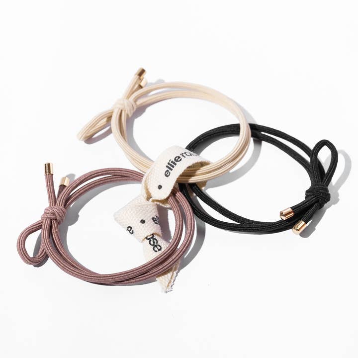 Ellie Rose - Wholesale Hair Bow - Women's - Elastic Bows, Set of 35