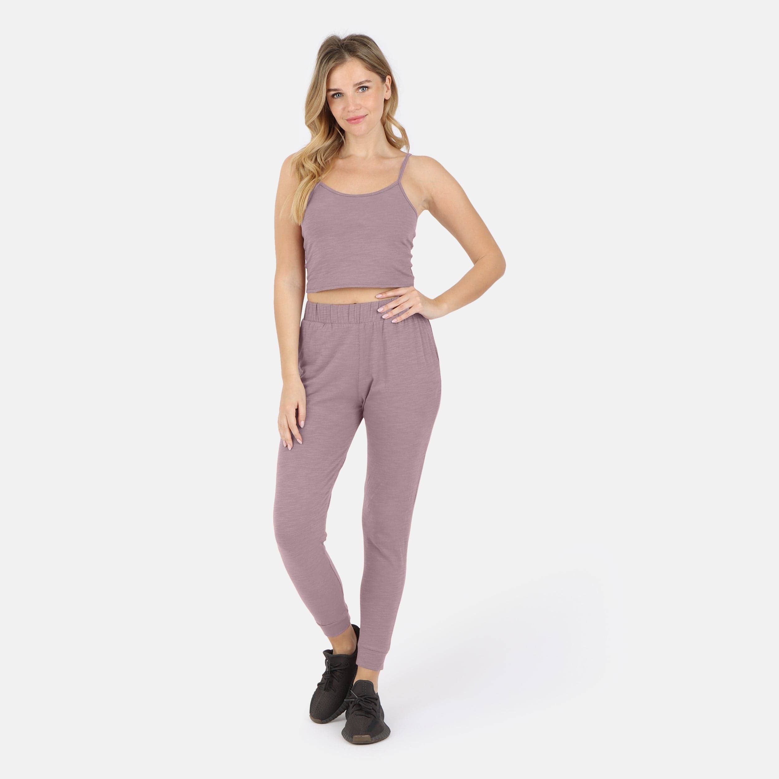 Lezat - Wholesale Athletic Sweatpants/Joggers - Women's - Tegan Organic Cotton Jogger Pant62